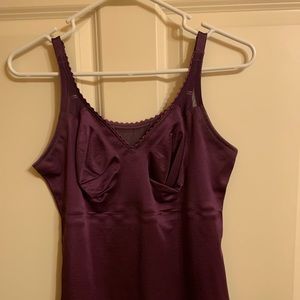Ruby Ribbon Sheer Camisole